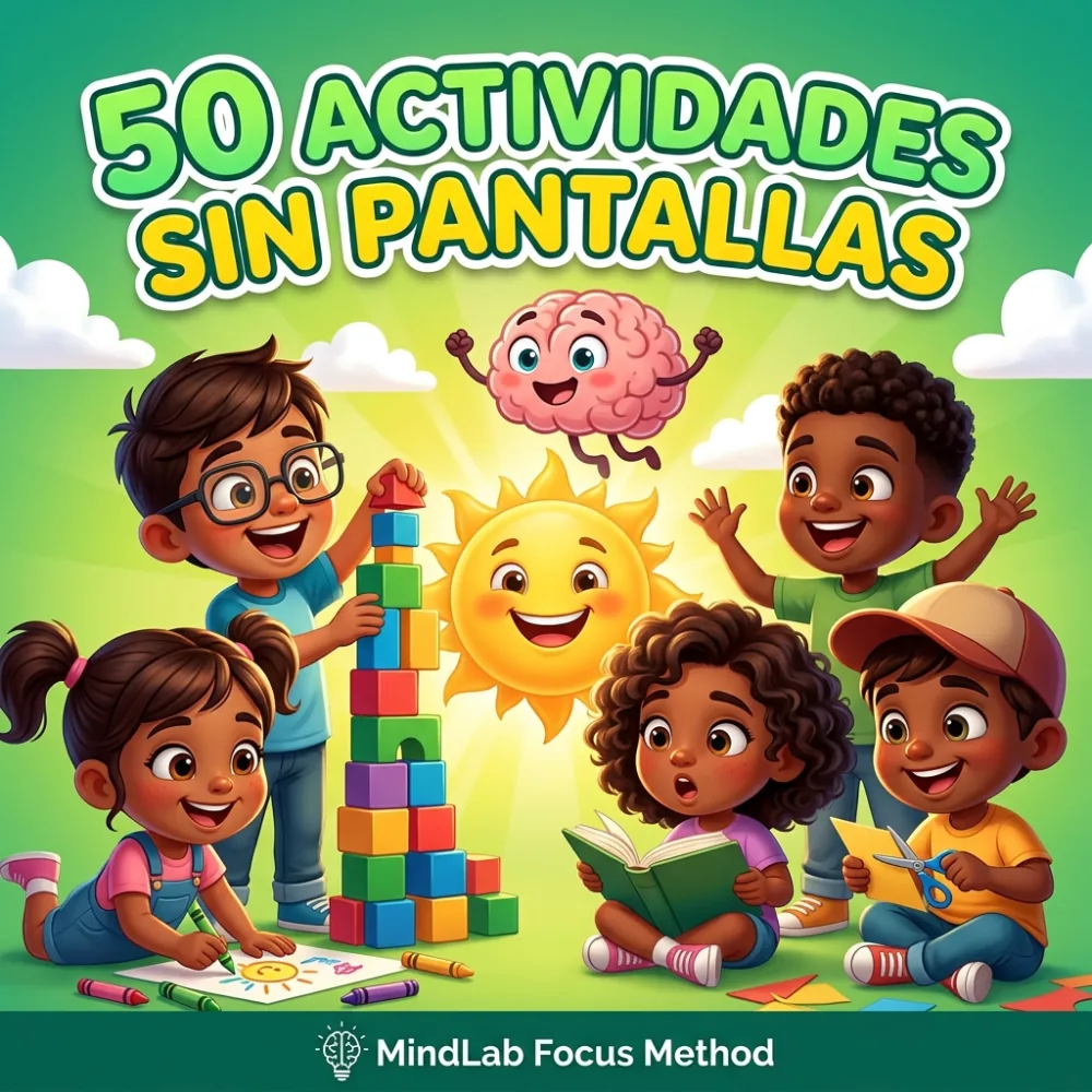 BONO 2 — 50 Actividades Sin Pantallas Para Niños Con TDAH