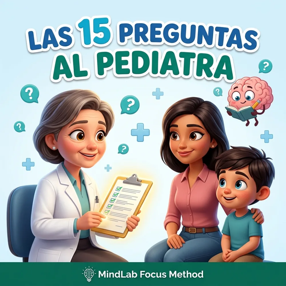BONO 3 — Las 15 Preguntas Que Debes Hacerle al Pediatra Sobre el TDAH